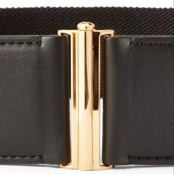 Lauren Ralph Lauren Wide Interlocking Stretch Belt Size XS